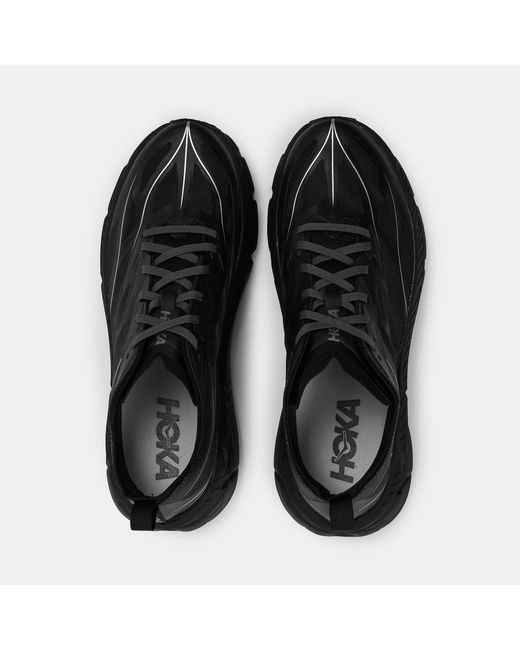 Hoka One One Black Performance Sneakers for men