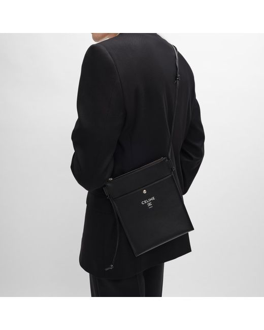 Céline Black Sharp Pouch Take Away for men
