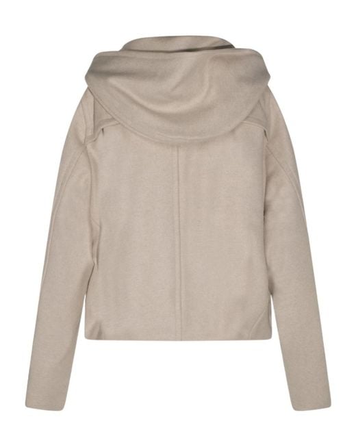 Isabel Marant Gray Isabel Marant Étoile Toggle Hooded Jacket