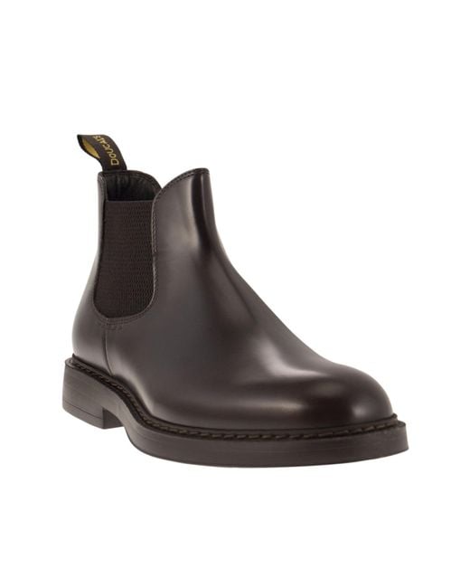 Doucal's Brown Beatles Ankle Boots for men