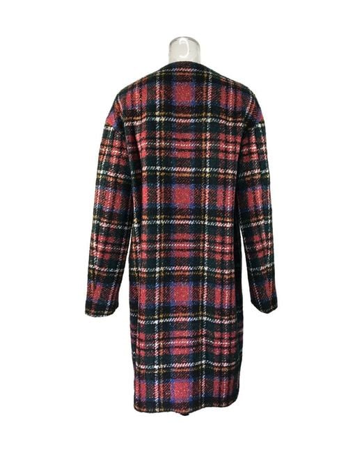 Moschino Multicolor Logo Coat