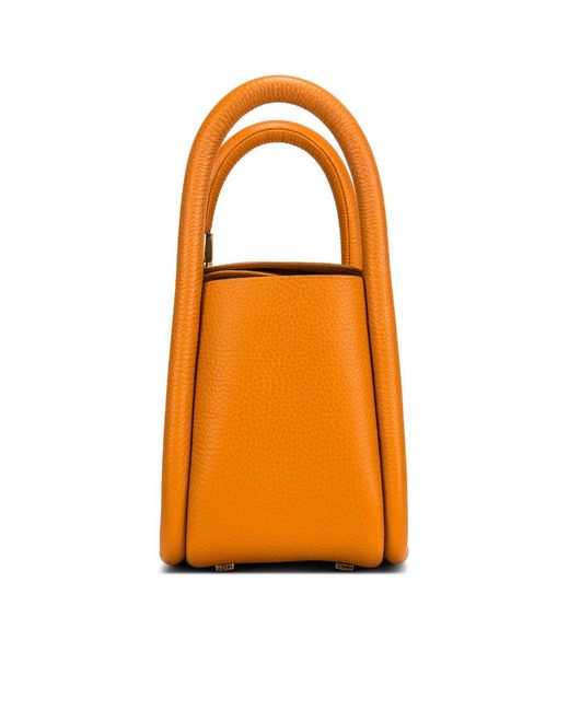 Boyy Orange Logo Shoulder Bag