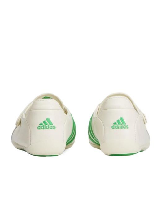Adidas Originals Green X Pharrell Virginia Vario Flat Earther Touch-Strap Leather Sneakers for men