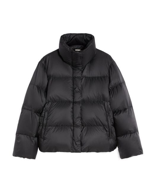 Max Mara Black Seica Puffer Jacket