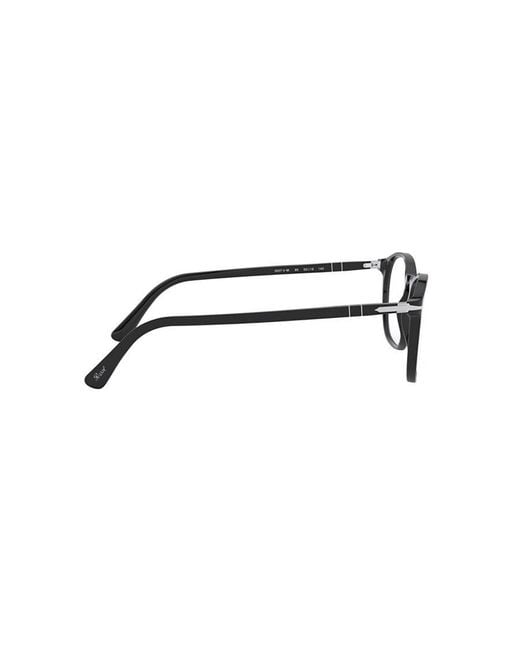 Persol White Round Frame Glasses for men