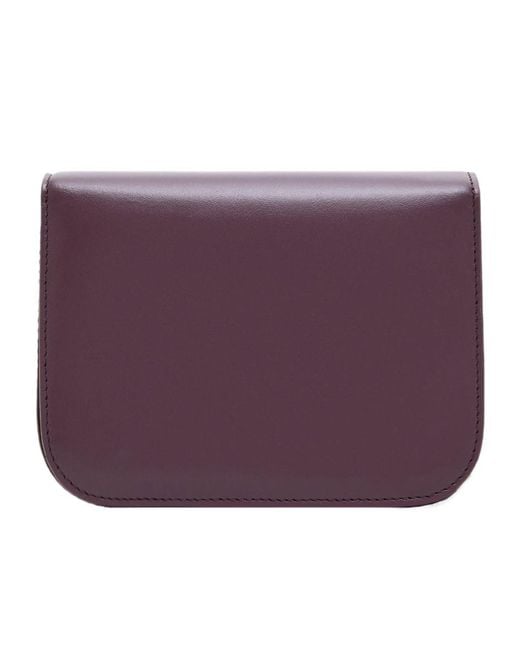 Giorgio Armani Purple Mini X 10 Corso Como Push-Lock Shoulder Bag