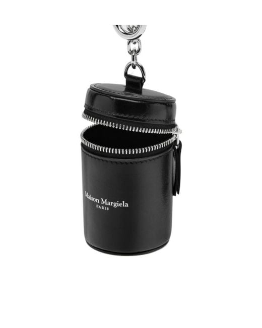 Maison Margiela White Dog Waste Bag Dispenser Keyring for men