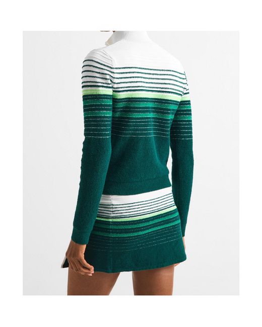 Casablanca Green Casual Zip-Up Jacket