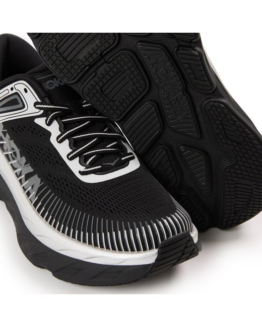 Hoka One One Black Color Blocked Sneakers for men