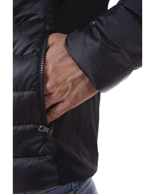 EA7 Blue Long-Sleeved Casual Jacket for men