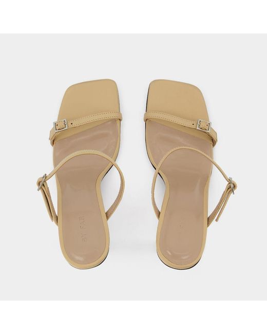 By Far White Flick 90Mm Sandals