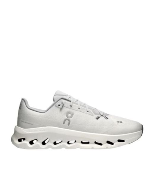 On Shoes White Cloudtilt Lace-Up Sneakers for men