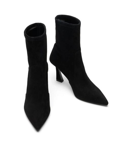 Stuart Weitzman Black Vinnie Bootie 85