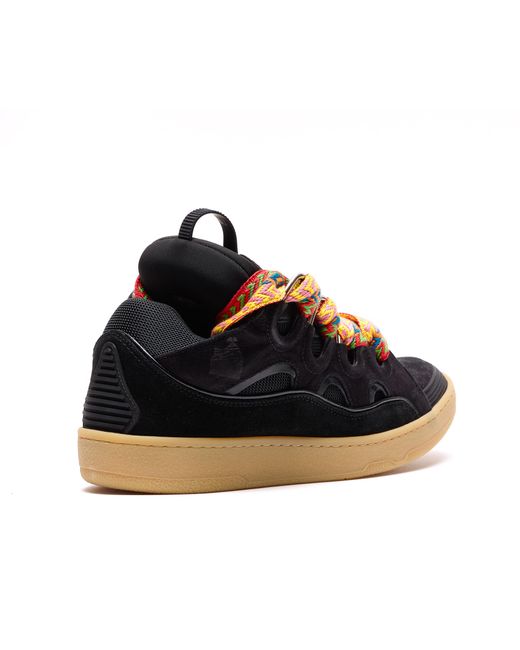 Lanvin Black Logo Sneakers for men