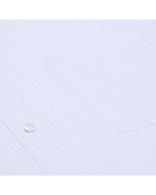 Céline White Long-Sleeved Shirt