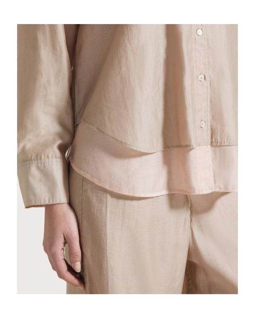 Seventy Natural Layered-Design Shirt