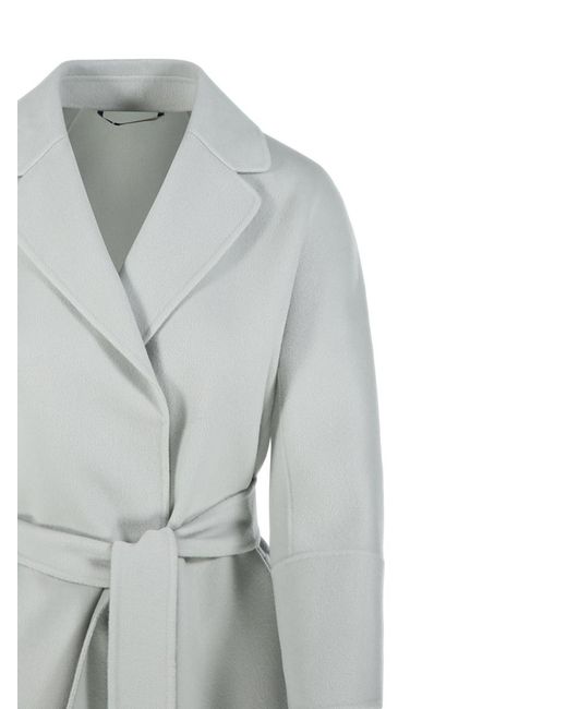 Max Mara Gray 'S Arona Belted Coat
