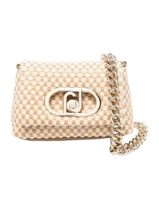 Liu Jo Natural Lapuffy Cross Body Bag