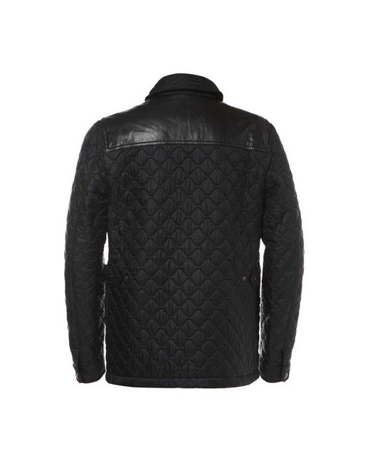 Burberry Black Long-Sleeved Casual Jacket for men