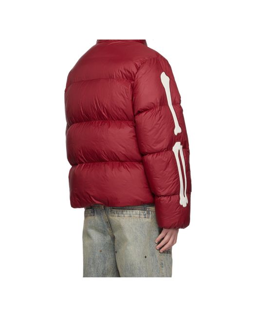 Amiri Red Bones Down Jacket for men