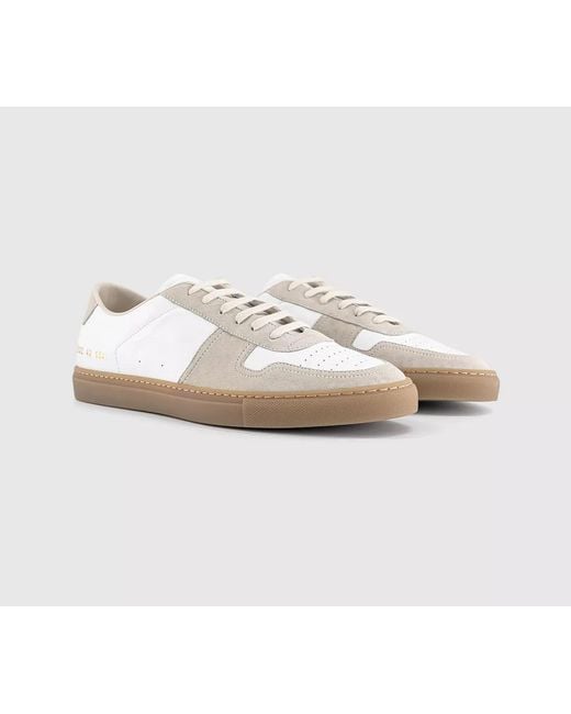 Common Projects White Bball Panelled Sneakers for men