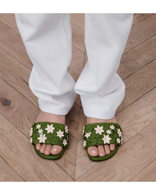 Dior Green Bloom Slide