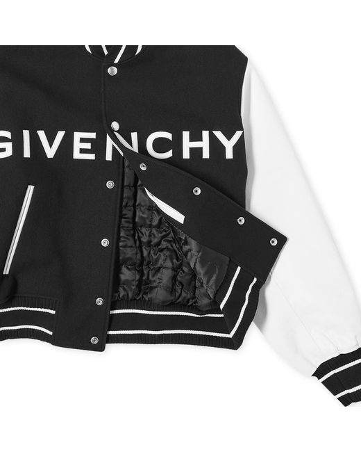 Givenchy Black Reversible Bomber Jacket for men