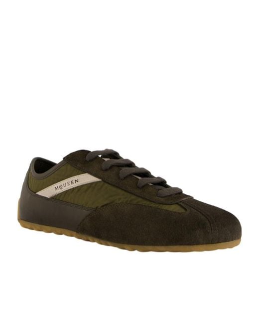 McQueen Brown Boxe Sneakers for men