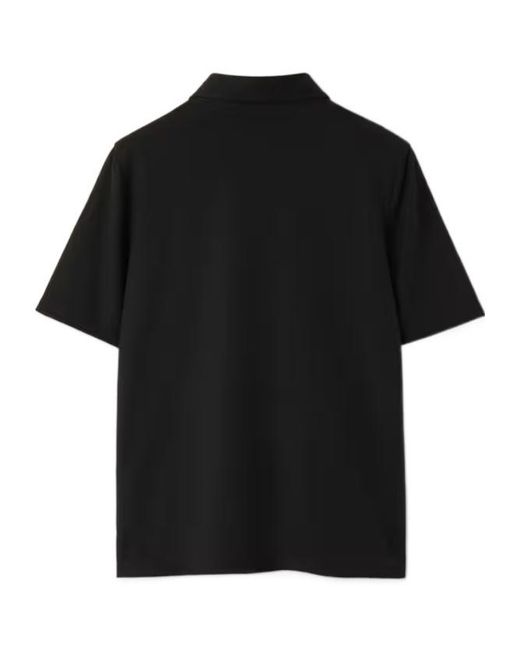 Loro Piana Black Colmegna Wool Polo T-Shirt