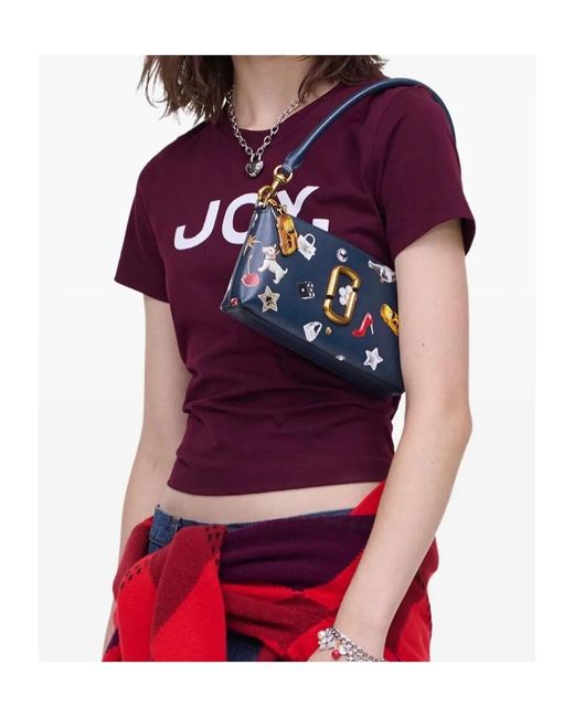 Marc Jacobs Blue The Trinket Snapshot Convertible Shoulder Bag