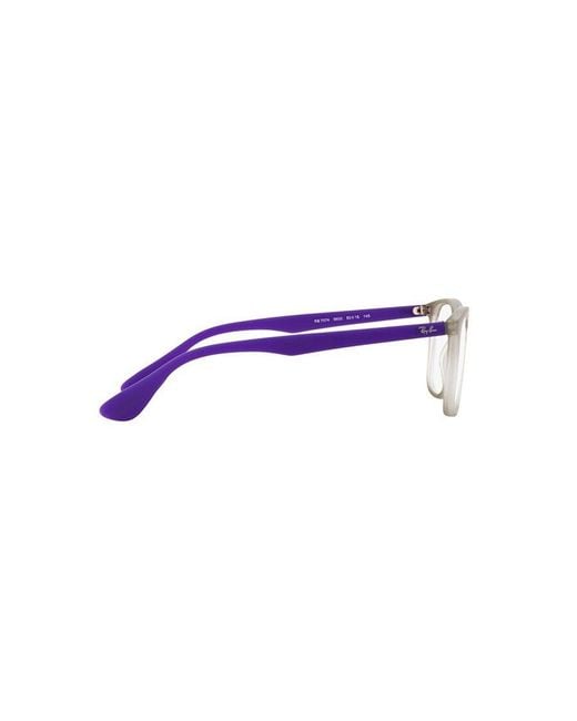 Ray-Ban White Metal Acetate Occhiali Da Vista for men