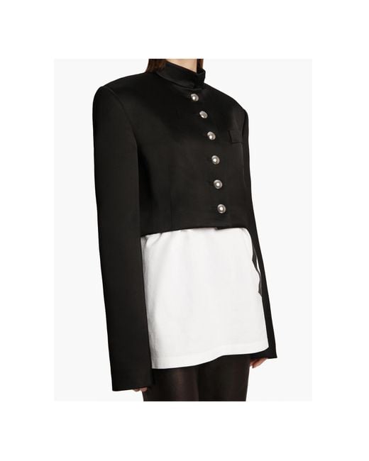 Khaite Black Samuelson Button Jacket