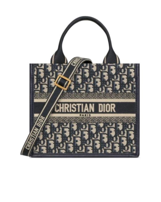 Dior Black Small Book Tote