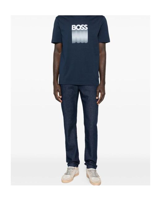 Jacob Cohen Blue Straight-Leg Jeans for men