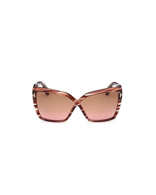 Tom Ford Pink Full Frame Sunglasses for men