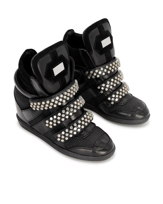 Philipp Plein Black Logo High-Top Casual Shoes