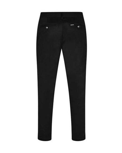 Barbour Black Slim Trousers for men