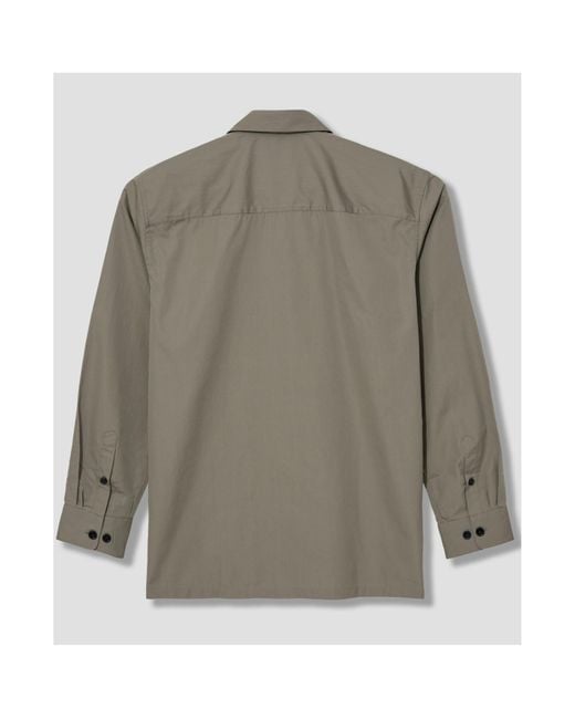 Dries Van Noten Gray Long Sleeve Shirt for men