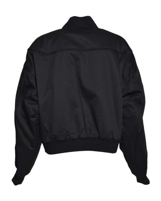 Willy Chavarria Blue Gas Station Bomber Jacket for men