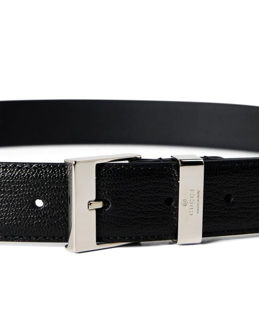 Gucci White Formal Belt Sn64 for men