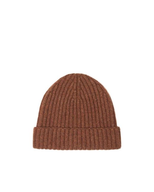 Loro Piana Brown Maglia Inglese Hat for men