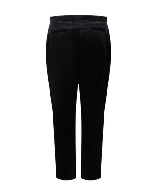 Fabiana Filippi Black Straight-Leg Casual Pants