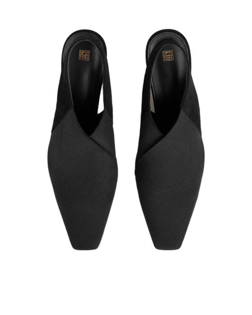 Totême  Black 50Mm Suede Pumps