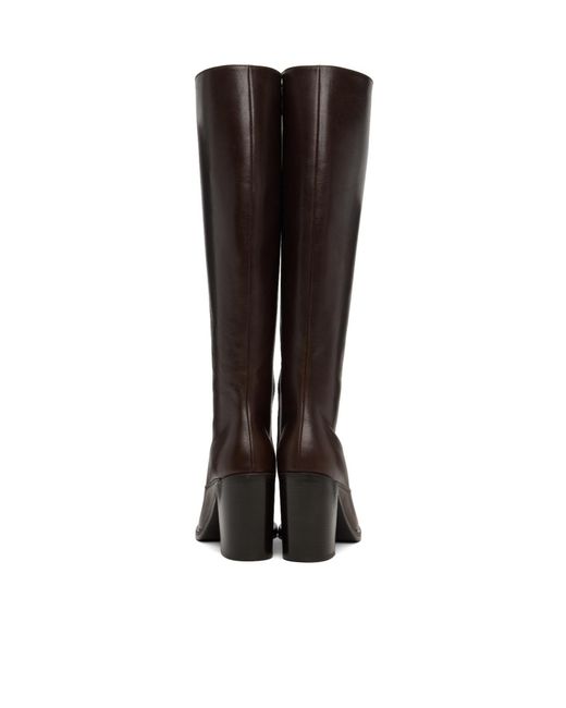 Chloé Brown Phoenix High-Heeled Boots