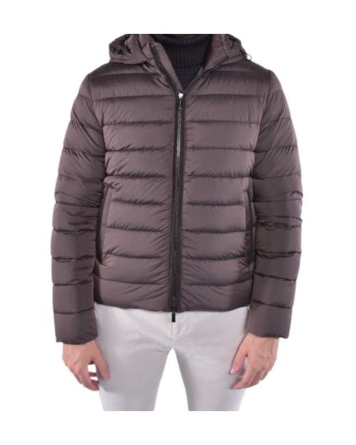 Moorer Multicolor Eurico Hooded Down Jacket for men