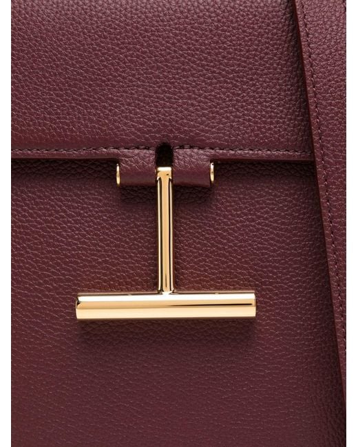 Tom Ford Purple Tara Mini Crossbody Bag