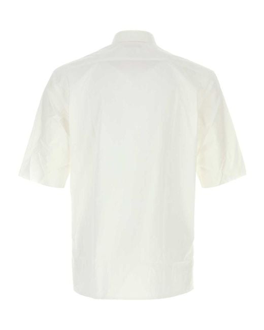 NAMACHEKO White Guardia Short Sleeve Shirt for men