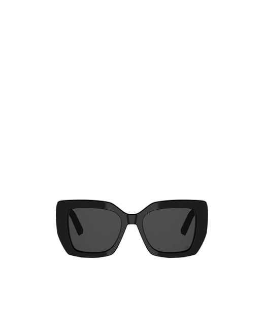 Dior Black Eyewear Butterfly Frame Sunglasses
