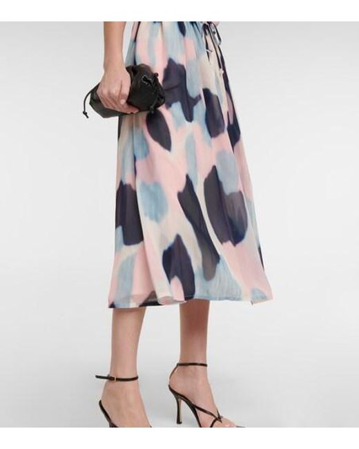 Altuzarra Multicolor Aether Printed Midi Dress