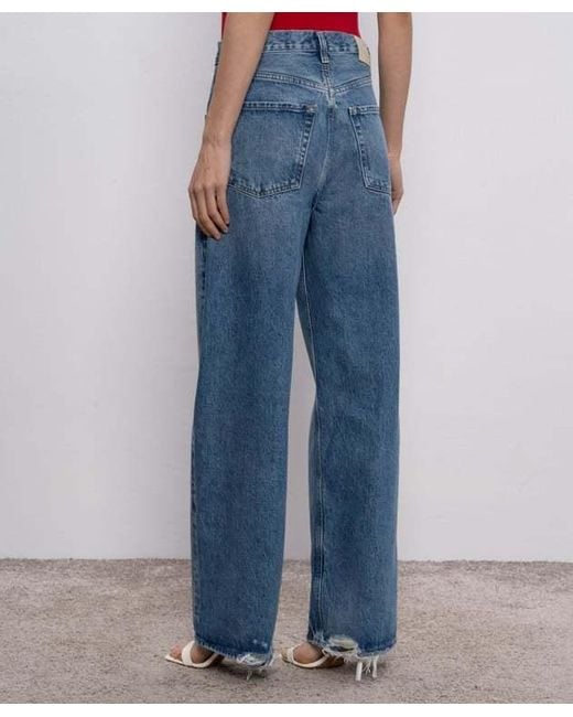 Citizens of Humanity Blue Ayla Baggy Jeans